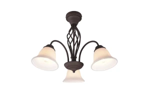 Lampa wisząca Trio RUSTICA 601000324 miedziana 3xE14 wys.42.5cm