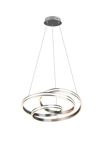 Lampa wisząca YARA 326210107 szara 1xLED wys.150cm