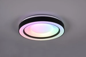 Plafon RL ARCO R65091032 czarny LED