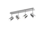 Spot Trio BRISA DL406880400 srebrny 4xGU10