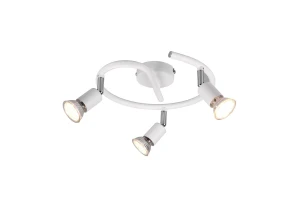 Plafon RL PARIS R80913931 biały 3xGU10