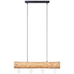 Lampa wisząca Brilliant TRABO 99432/35 drewniany 4xE27 wys.105cm