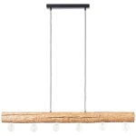 Lampa wisząca Brilliant TRABO 99433/35 drewniany 6xE27 wys.105cm