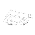 Oprawa podtynkowa TOTTORI IL 8008/BI 4000K 8582 biała LED