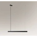 Lampa wisząca ISASEKI CZ 3014/204 16W 1946 LED czarna wys.150cm