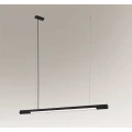 Lampa wisząca HAKODA CZ taśma led 3014/204 16W 1954 czarna LED wys.155cm
