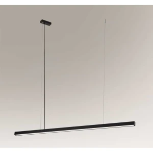 Lampa wisząca Shilo HANAWA CZ taśma led 3014/204 16W 1952 czarna LED wys.154cm