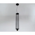 Lampa wisząca IHI 9007/CZ/CZ czarna 8xG9