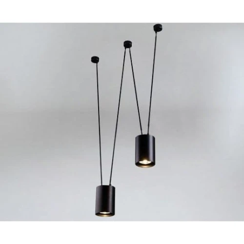 Lampa wisząca VIWIN 9021 czarna GU10