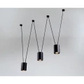 Lampa wisząca VIWIN 9022/GU10/CZ czarna GU10