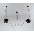 Lampa wisząca DOBO 9036 czarna 2xE14