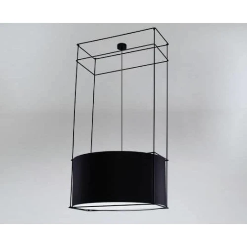 Lampa wisząca PAA 9031/E27/CZ/CZ czarna 1xE27