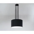 Lampa wisząca IHI 9042/E27/CZ/CZ czarna 1xE27