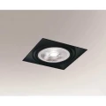 Oprawa podtynkowa KOMORO 3308 czarna ES111 GU10