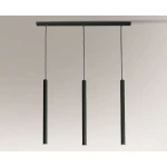 Lampa wisząca Shilo YABU 5527 czarna 3xMR11 wys.200cm