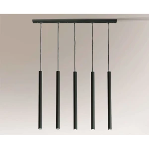 Lampa wisząca Shilo YABU 5528 czarna 5xMR11 wys.200cm