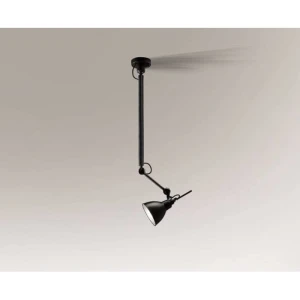 Lampa wisząca Shilo DAISEN 5623 czarna 1xLED wys.93cm
