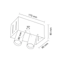 Oprawa podtynkowa YAMATO 7803 biała MR11