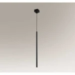 Lampa wisząca Shilo KOSAME 7844 czarna 1xLED wys.165cm
