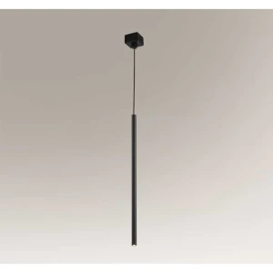 Lampa wisząca Shilo KOSAME 7844 czarna 1xLED wys.165cm