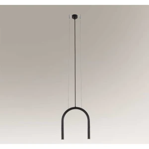 Lampa wisząca Shilo SUKOMO 7858 czarna 2xLED wys.185.5cm