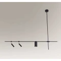 Lampa wisząca NAMASU 7862 czarna 3xGU10 wys.95cm