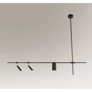 Lampa wisząca Shilo NAMASU 7862 czarna 3xGU10 wys.95cm