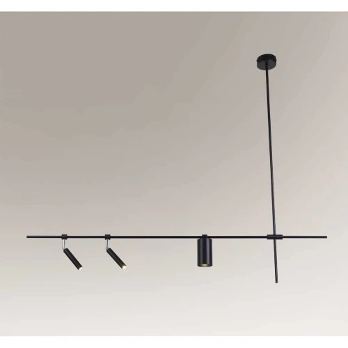 Lampa wisząca NAMASU 7862 czarna 3xGU10 wys.95cm
