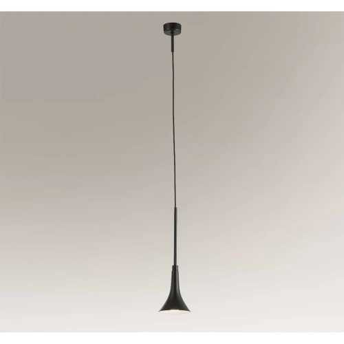 Lampa wisząca KANZAKI 7940 czarna 1xLED wys.150cm