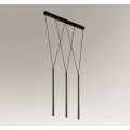 Lampa wisząca MIAKI 7946 czarna 3xG9 wys.125