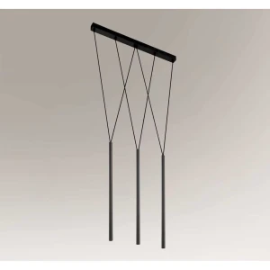 Lampa wisząca Shilo MIAKI 7946 czarna 3xG9 wys.125