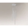 Lampa wisząca YABU 7577 biała8xMR11 wys.200cm