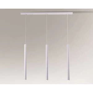 Lampa wisząca Shilo YABU 7574 biała 3xMR11 wys.200cm