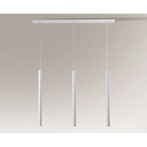 Lampa wisząca YABU 7574 biała 3xMR11 wys.200cm
