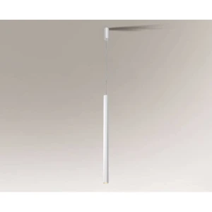 Lampa wisząca Shilo YABU 7573 biała 1xMR11 wys.200cm