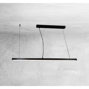 Lampa wisząca Shilo HIATE LINE 3000K 1848 czarna LED