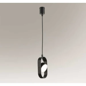 Lampa wisząca FUROKU 1 CZ 4000K czarna LED