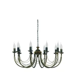 Lampa wisząca Nowodvorski ARES 206 czarna E14 wys.100cm