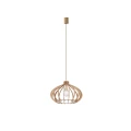 Lampa wisząca IKA D 4174 drewniany E27 wys.132cm
