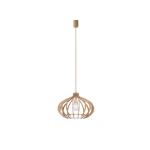 Lampa wisząca Nowodvorski IKA D 4174 drewniany E27 wys.132cm