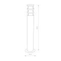 Lampa ogrodowa NORIN 4446 Nowodvorski Lighting