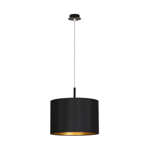 Lampa wisząca ALICE L 4961 czarna E27 wys.130cm