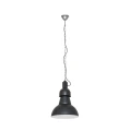 Lampa wisząca HIGH-BAY 5067 czarna E27 wys.140cm