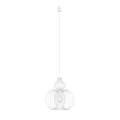 Lampa wisząca MEKNES 5297 biała E27 wys.160cm