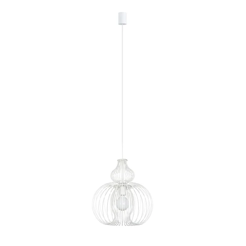 Lampa wisząca MEKNES 5297 biała E27 wys.160cm