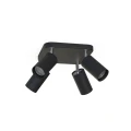 Plafon EYE SPOT 6022 czarny GU10 szer.19.5-34cm