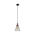 Lampa wisząca WORKSHOP B 6336 czarna E27 wys.150