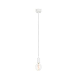 Lampa wisząca Nowodvorski SILICONE 6403 biała E27 wys.90cm