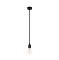 Lampa wisząca SILICONE 6404 czarna wys.90cm