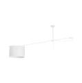 Lampa wisząca VIPER 6640 biała E27 wys.58-173cm